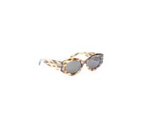 Alaïa - Lunettes de soleil ovales - Femme - Accessoires - Brun - Taille: 52 MM