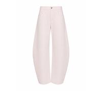 Alaïa - Pantalon en jean rond - Femme - Jeans - Rose - Taille: 38 FR