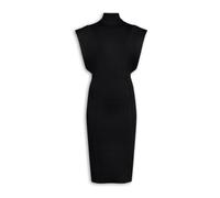 Alaïa - Robe à col montant et manches courtes - Femme - Robes - Noir - Taille: 36 FR