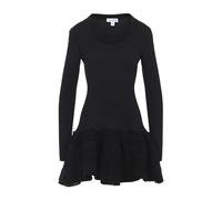 Alaïa - Ruffle Dress - Femme - Robes - Noir - Taille: 38 FR