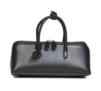 Alaïa - Sac Delta Petit en Cuir Box - Femme - Sacs - Noir - Taille: ONE Size