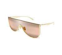 Alaïa - Shield Lunettes de soleil - Femme - Accessoires - Jaune - Taille: ONE Size