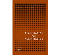 Alain Badiou par Alain Badiou - Alain Badiou - Puf - broché - Essai