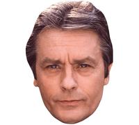 Alain Delon (Brown Hair) Masques de celebrites