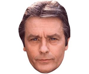 Alain Delon (Brown Hair) Masques de celebrites