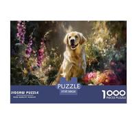 Alain_Eid_Hyper-Realistic_Painting_of_a_Golden_Retriever_Sittin_f6b850a4-a68e-41be-b10d-8e15e01a0058 Pièces À Ajustement Sûr Choix De Cadeau Parfait pour Les Anniversaires, Anniversaires Et Occasions