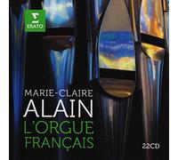 Marie-Claire Alain – L'orgue français – Coffret 22 CD – Warner Music