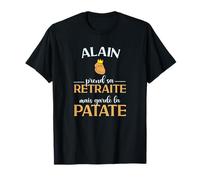 ALAIN Retraite idee cadeau pot de depart Homme T-Shirt