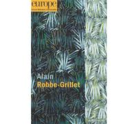 Alain Robbe-Grillet N° 1173-1174 janv.-fév. 2027 - Gérard Cartier - Revue Europe - broché - Revue