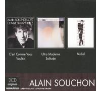 Alain Souchon - Coffret 3 CD : Ultra moderne solitude / Nickel / C'est comme vous voulez
