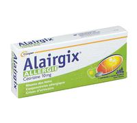 ALAIRGIX - Allergie Cétirizine 10mg Rhume des foins Conjonctivite allergique Crises d'urticaire 7 comprimés à sucer Comprimé(S) À Sucer pc(s)