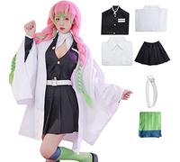 Alaiyaky Costume de cosplay Kanroji Mitsuri - Cape kimono Anime pour femmes et filles - Cape d'Halloween (taille XL)