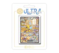 Alakazam ex 201/165 Alternative Pokémon Gallery Secrète - Myboost X Écarlate et Violet 3.5 151 - Coffret de 10 Cartes Pokémon Françaises
