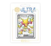 Alakazam ex 215/091 Full Art Chromatique Secrète - Myboost X Écarlate et Violet 4.5 - Destinées de Paldea Coffret de 10 Cartes Pokémon Françaises