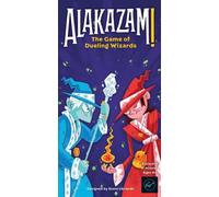 Alakazam! The Game Of Dueling Wizards - Fast-Paced And Magical Card Game For Two Players - Great For Ages 6+ - Includes Two Fully Contained Game Cards - Travel-Ready Game Cards