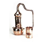 Alambic à colonne 0,5L | en cuivre massif | appareil polyvalent