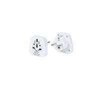 Alamillo Travel adapter World to EU - Adaptateur pour prise d'alimentation - tripolaire (F) pour power CEE 7/7 (M) - 100-250 V - 10 A