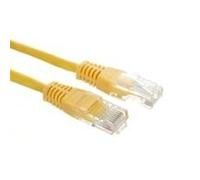 Alan - Câble de 5,0 m CAT5E UTP Tec jaune (KKU5ZOL5)