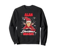 Alan fait de la magie de Noël le nom d'Alan Gnome Sweatshirt