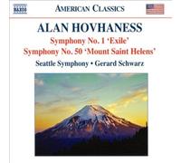 Alan Hovhaness: Symphony No. 1 "Exile"; Symphony No. 50 "Mount Saint Helens"