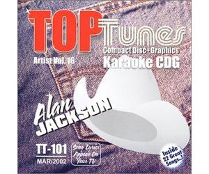 Alan Jackson - Top Tunes Karaoke CDG TT-101 Artist Vol. 16 Alan Jackson