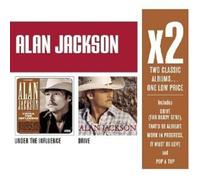 ALAN JACKSON "X2 (UNDER THE INFLUENCE/DRIVE)" 2 CD NEW