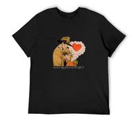 Alan Parsons Project Don't Answer Me Video Men's T-Shirt Unisex Black Cotton Print Tee Shirts L