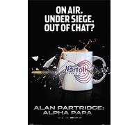 Alan Partridge Alpha Papa - Exploding Mug Comedy Film Poster Impression d'affiches