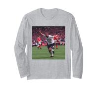Alan Shearer Ballon de Football Angleterre Suisse Euro 1996 Manche Longue