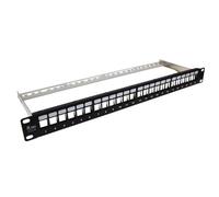 Alan - Un panneau de brassage LAN 24 ports avec support creux pk020 (pk020)