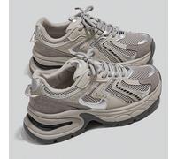 Alan Vincent [Série de chaussures de sport City] Chaussures de sport grises, nouvelles chaussures de sport à semelle épaisse pour femmes, chaussures de course confortables et , chaussures de sport cas