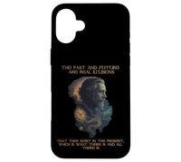 Alan Watts Horloge Illusion Heure Cosmic Mind Coque pour iPhone 16 Plus