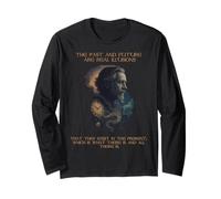 Alan Watts Horloge Illusion Heure Cosmic Mind Manche Longue