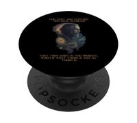 Alan Watts Horloge Illusion Heure Cosmic Mind PopSockets PopGrip Adhésif