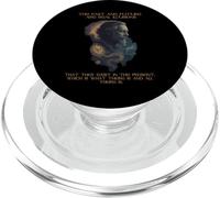 Alan Watts Horloge Illusion Heure Cosmic Mind PopSockets PopGrip pour MagSafe