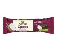 ALANATURA - Barre Gourmande Noix de Coco et Chocolat Noir, Texture Fondante (40g) - Lot de 8 - vendu par Lot