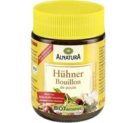ALANATURA Bouillon de Poule Bio 140g, un bouillon naturel pour des repas sains et savoureux- Lot De 4