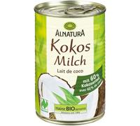 ALANATURA - Lait de Coco Onctueux pour Recettes Exotiques et Crémeuses (Boîte 400 mL) - Lot de 4 - vendu par Lot