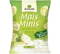 ALANATURA - Mini Galettes Croustillantes de Maïs, Collation Légère et Saveur Naturelle (50g) - Le lot de 6