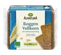 ALANATURA - Pain de Seigle Complet Riche en Saveurs Authentiques, Texture Dense et Gourmande (500g) - Lot de 4 - vendu par Lot