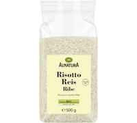 ALANATURA - Riz Ribe Authentique au Cœur Tendre, Texture Parfaite pour Vos Recettes (500g) - Le lot de 4