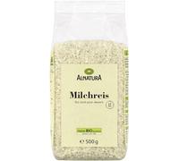 ALANATURA - Riz Rond Authentique, Texture Fondante Idéale Pour Plats Savoureux, 500g - Lot De 4