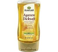ALANATURA Sirop d’Agave Bio 250 ml, édulcorant naturel pour recettes saines et gourmandes- Lot De 4