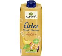 ALANATURA - Thé Glacé Fruité à la Pêche et Fruit de la Passion, Saveur Rafraîchissante Naturelle (Bouteille 500mL) - Lot de 6 - vendu par Lot