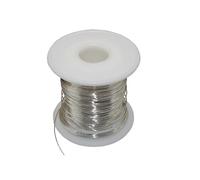 ALANIZ Fil d'argent Artisanal Fil d'argent Pur Longueur 1 mètre, diamètre 0,1-0,2 mm Fil métallique adapté à la Recherche Scientifique Matériaux expérimentaux(Diameter 0.15mm)