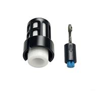 Alanmoship 1 capteur de température et d'humidité avec filtre de protection pour station météo, module de sonde en plastique ABS pour surveillance du climat extérieur, noir, 5 x 3 x 3 cm