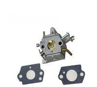 Alanmoship 1 carburateur pour tondeuses FS400 FS450 FS480 compatible avec tondeuse à gazon Steele Mélangeur de carburant de haute précision Pièce de réparation pour travaux de jardin et cour Argenté