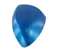 Alanmoship 1 coque de rétroviseur côté conducteur gauche en plastique ABS bleu glacier pour Mazda 3 pour M3 2017-2019 - Pièce de rechange extérieure mise à niveau (bleu)