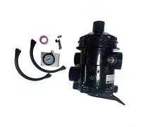 Alanmoship 1 ensemble de soupape de commande avec collier de serrage pour Hayward SP071620T pour filtre à sable VARI-FLO 5,1 cm Multiport Valve de rechange de rinçage sélecteur de déchets de piscine