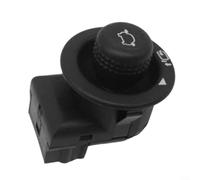 Alanmoship 1 interrupteur de rétroviseur électrique pliable CA6T17B676BA CA6T-17B676-BA compatible avec Ford Transit Custom MK8 à partir de 2014 et pour tourneo Custom 2012-on, plastique noir, avant